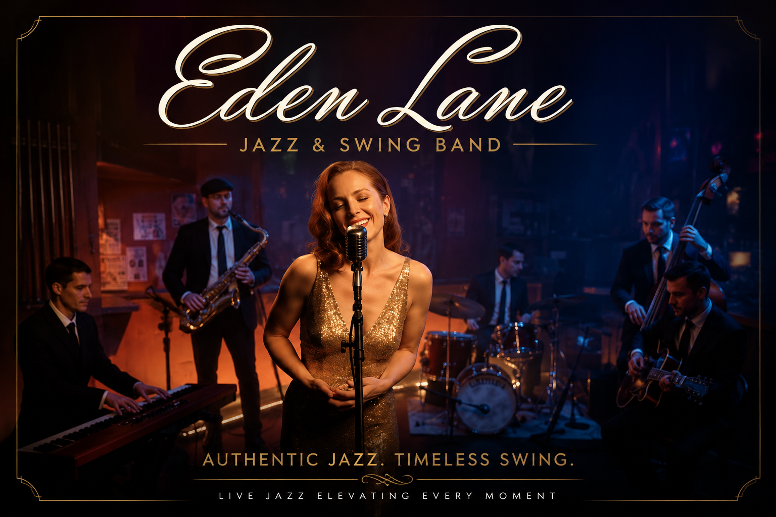 Eden Lane Jazz & Swing Band — Authentic Jazz, Timeless Swing